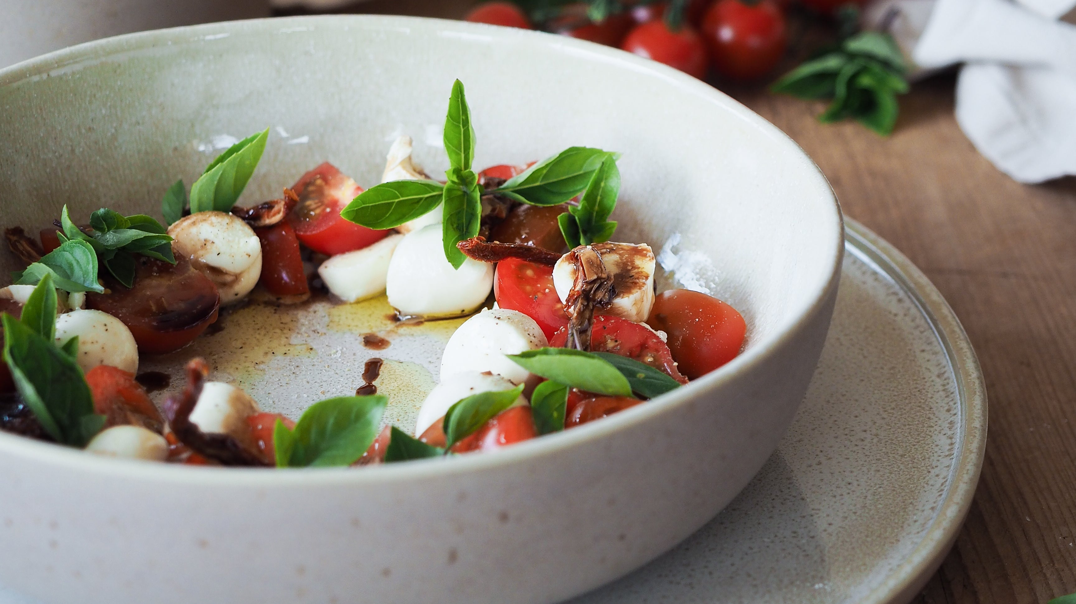 Der Klassiker - Tomate Mozzarella Salat