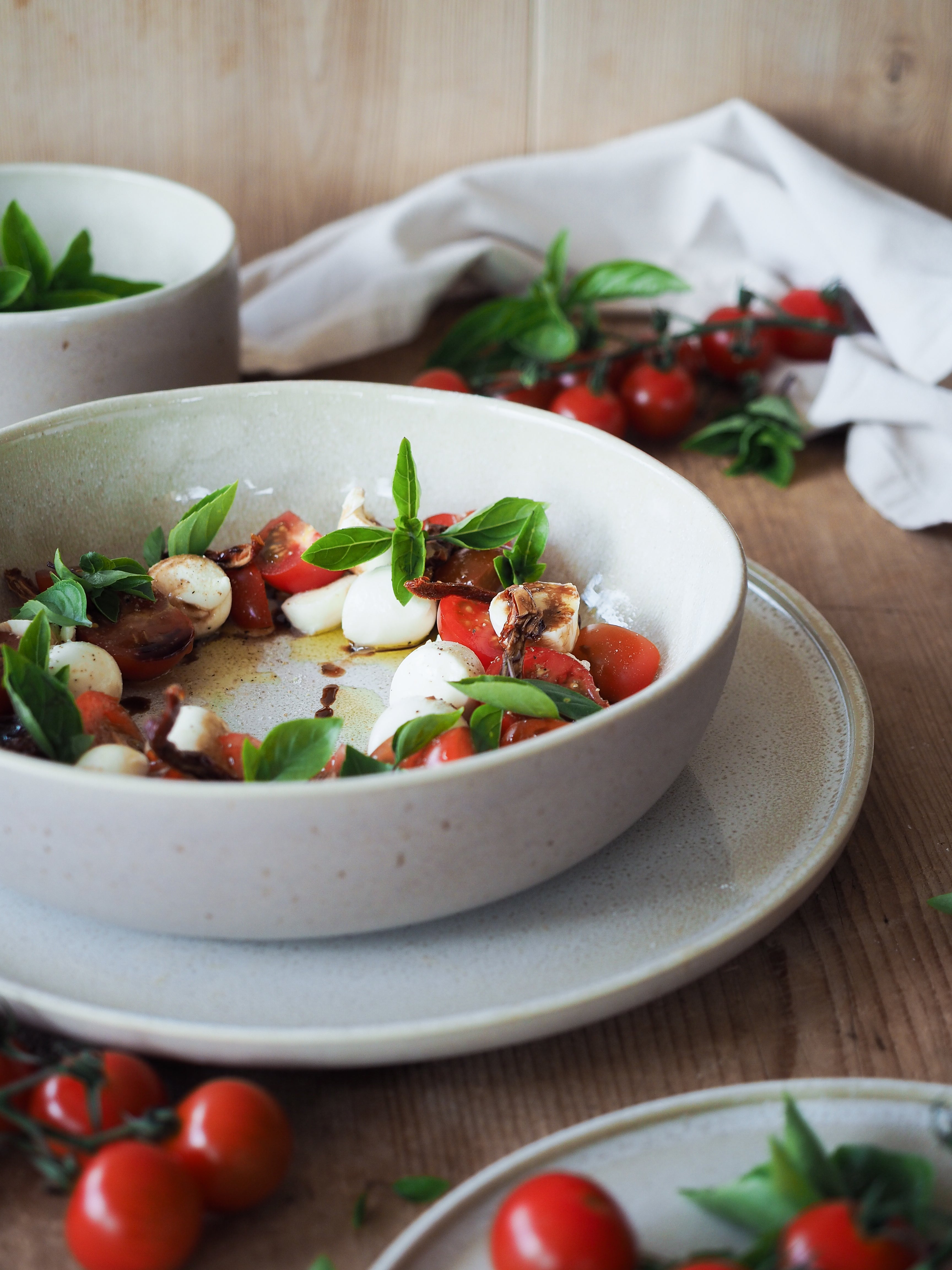 Der Klassiker - Tomate Mozzarella Salat