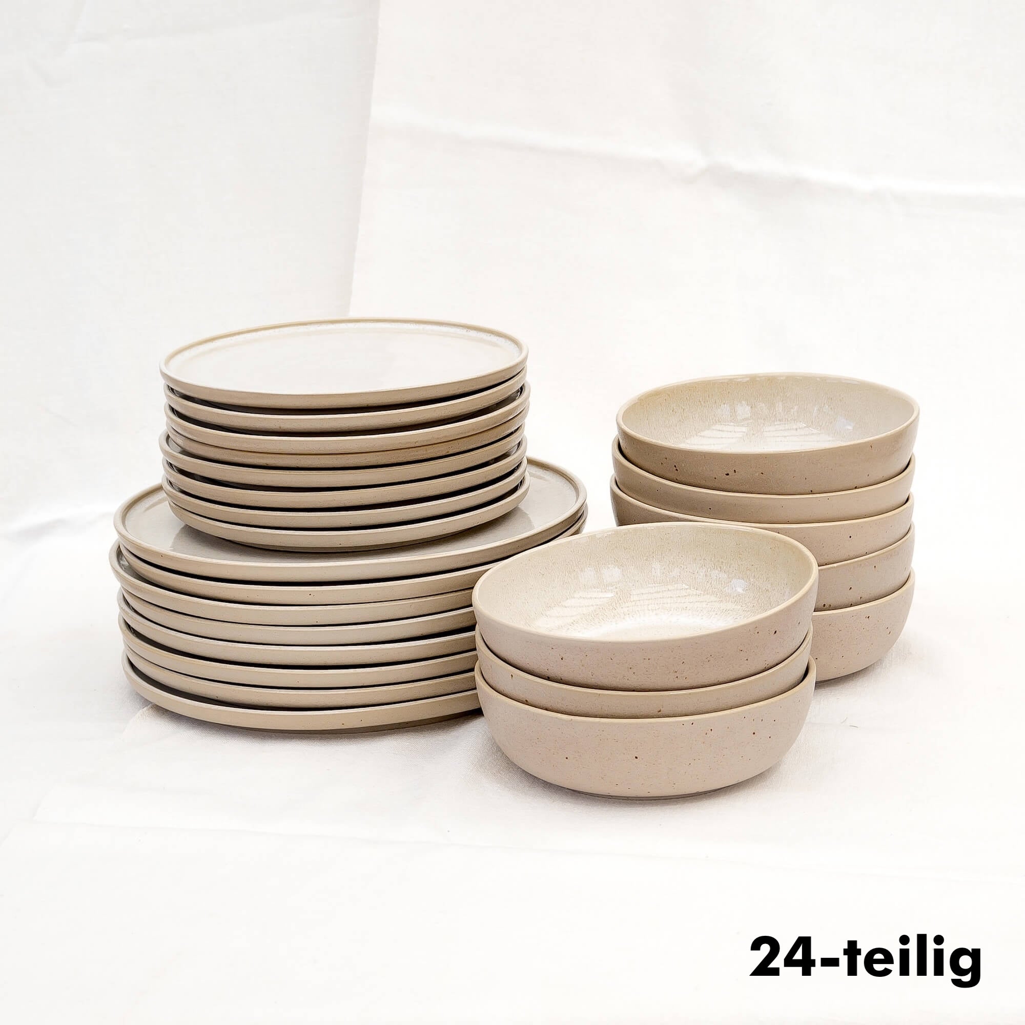 Mehrteiliges Steingut Geschirr Set Eelina